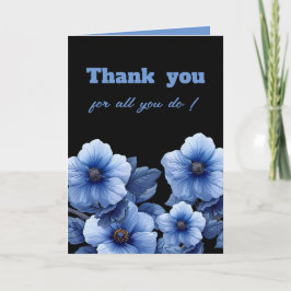 Begehung der Begehung von Verwaltungsfachleuten 20 Dankeskarte