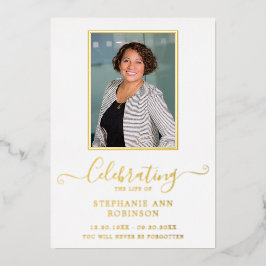 Begehung der Dienstordnung des Fotos Folieneinladung