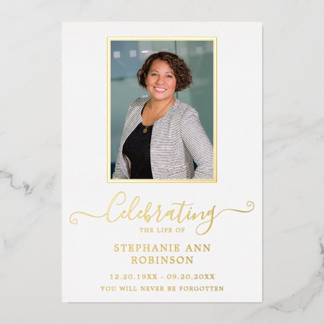 Begehung der Dienstordnung des Fotos Folieneinladung (Vorderseite)