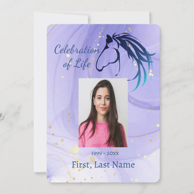 Begehung der Einladung zum Logo des "Life Classic  (Vorderseite)