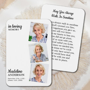 Begehung der Gedenkkarte für das Foto "Life 3"