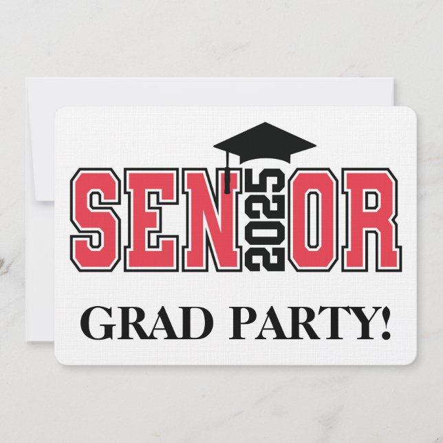 Begehung der Klasse des Abschlusses 2025 Einladung (Vorderseite)