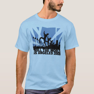 Begeistern Sie die Welt, Los Angeles 2008 T-Shirt