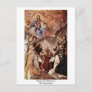 Begeisterte Madonna von Guido Reni Postkarte