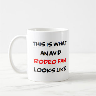 begeisterter Rodeo-Fan Kaffeetasse