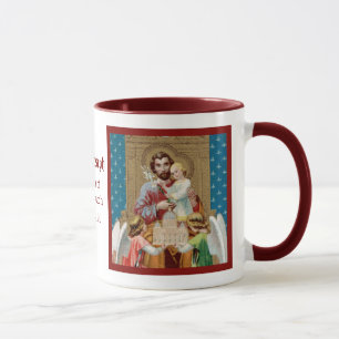 Begeisterter St. Joseph empfängt Vatikane Maquette Tasse