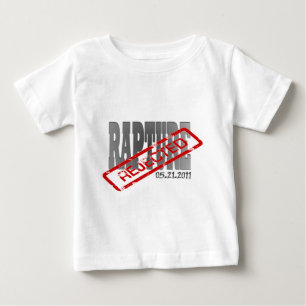 Begeisterung am 21. Mai 2011 ZURÜCKGEWIESEN! Baby T-shirt