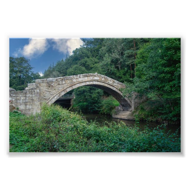 Beggar's Bridge, Glaisdale Fotodruck (Vorne)