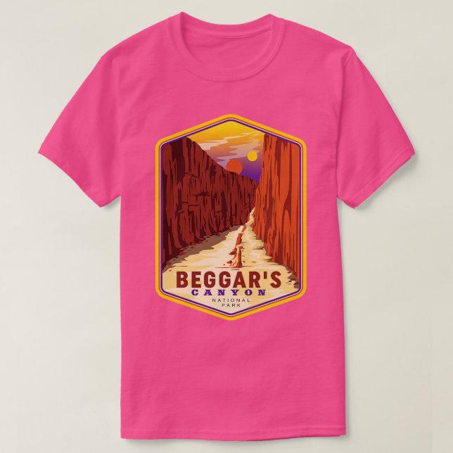 Beggars Canyon Nationalpark T-Shirt (Design vorne)