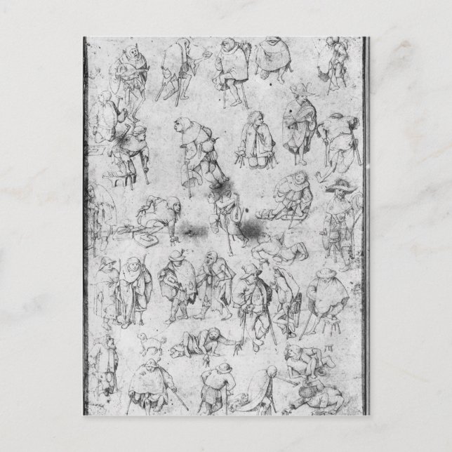 Beggars Postkarte (Vorderseite)