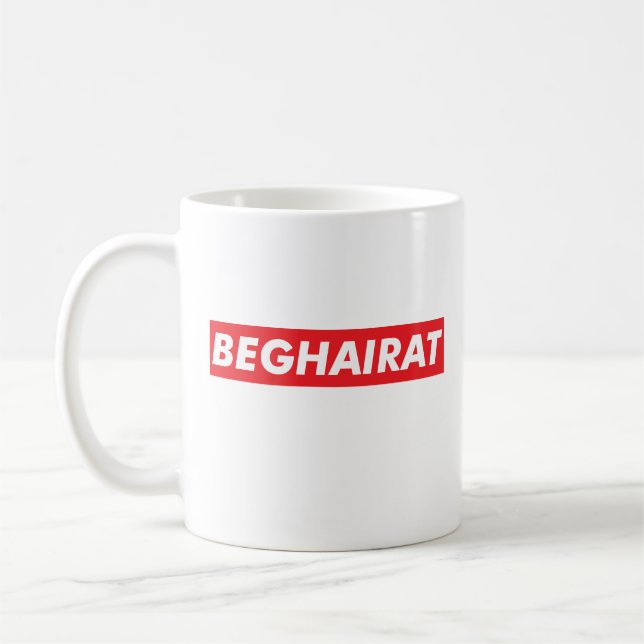 Beghairat Funny Kaffeetasse (Links)