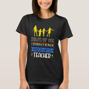 Beginn des Übergangs-Kindergartenlehrers T-Shirt