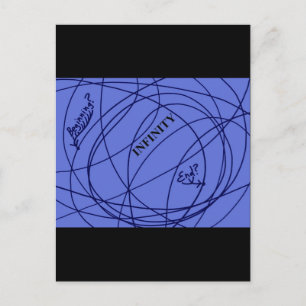 Beginnen? ENDE? Unendlich? Postkarte