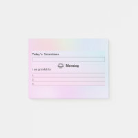 Beginnen Sie den Tag mit Absichten