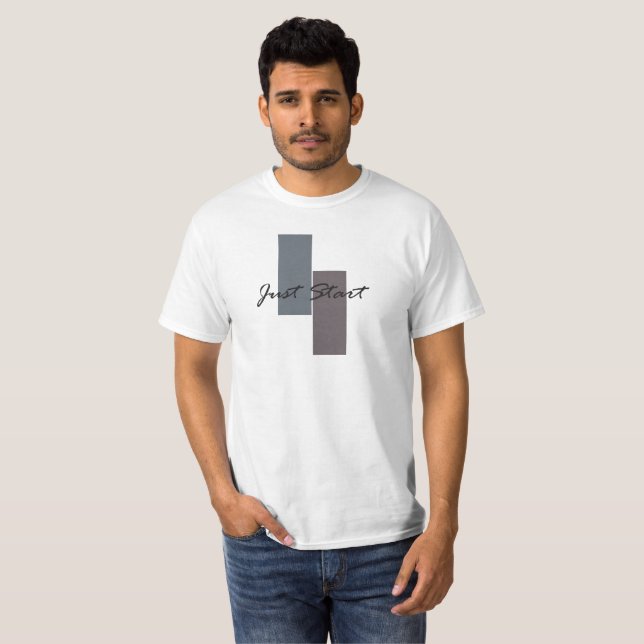 Beginnen Sie einfach mit einem inspirierenden Zita T-Shirt (Vorne ganz)