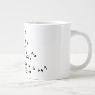 Beginnen Sie Ihren Morgen mit einem Lächeln! Diese Jumbo-Tasse