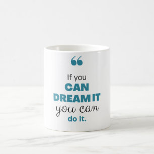 Beginnen Sie Ihren Tag inspiriert. Kaffeetasse