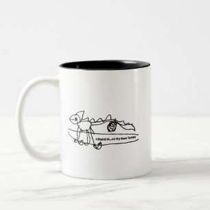 Beginnen Sie Ihren Tag mit einem Hauch von Selbsta Zweifarbige Tasse