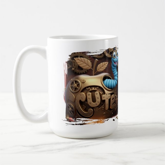 Beginnen Sie Ihren Tag mit einem Lächeln Tasse (Links)