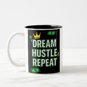 Beginnen Sie Ihren Tag mit einem Schluck Inspirati Zweifarbige Tasse