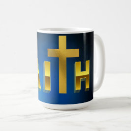 "Beginnen Sie Ihren Tag mit einem Schluck Vertraue Kaffeetasse