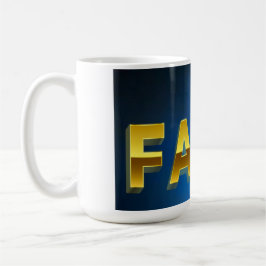 "Beginnen Sie Ihren Tag mit einem Schluck Vertraue Kaffeetasse