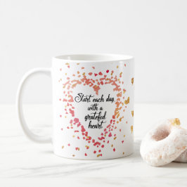 Beginnen Sie jedes inspirierend Zitat des Kaffeetasse