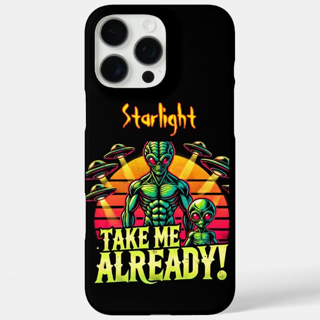 Beginnen Sie mich bereits mit einem lebhaften kosm Case-Mate iPhone Hülle (Rückseite)