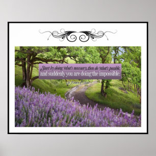 Beginnen Sie mit dem benutzerdefinierten Poster