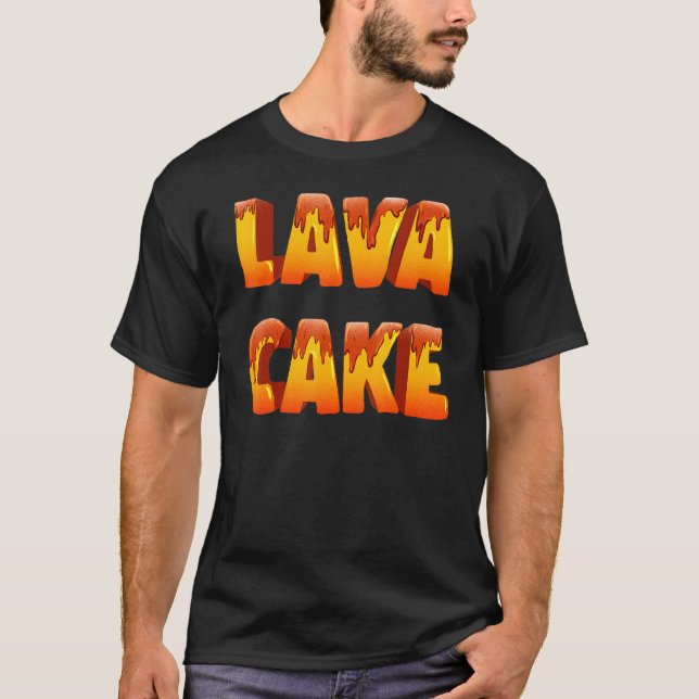 Beginnen Sie mit dem Dessert Cake Meme Geboren zu  T-Shirt (Vorderseite)