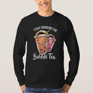Beginnen Sie mit dem Trinken der Blase Tee Boba Mi