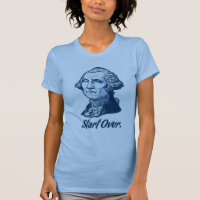 Beginnen Sie über T - Shirt