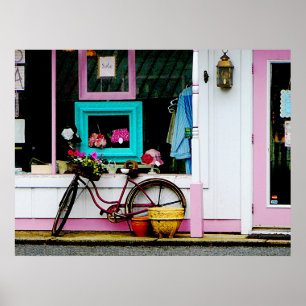 BEGINNEN SIE UNTER $20 - Fahrrad durch Antiquitäte Poster