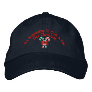 Beginnend, so viel wie Weihnachten zu kosten Bestickte Baseballkappe