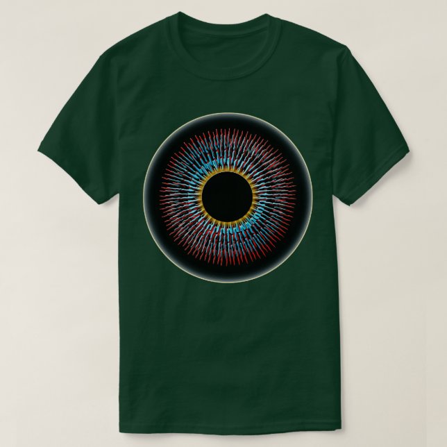 Beginnende psychedelische Kunstwerke T-Shirt (Design vorne)