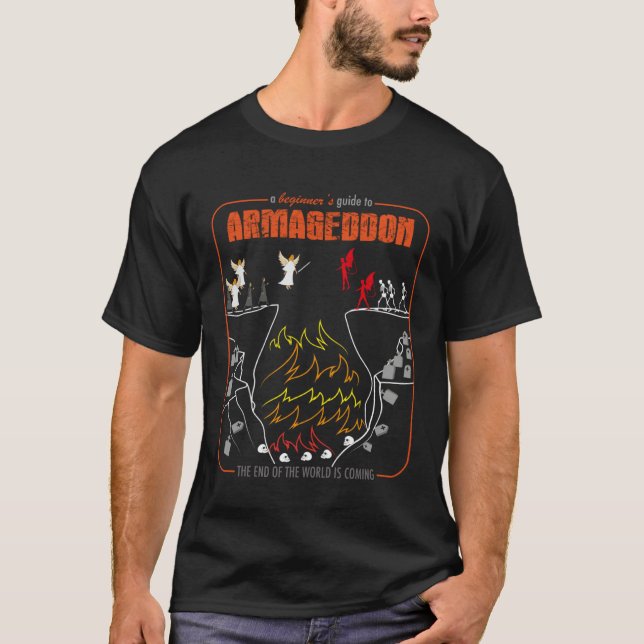 Beginner s Guide To Armageddon Bible Sky Hell Batt T-Shirt (Vorderseite)