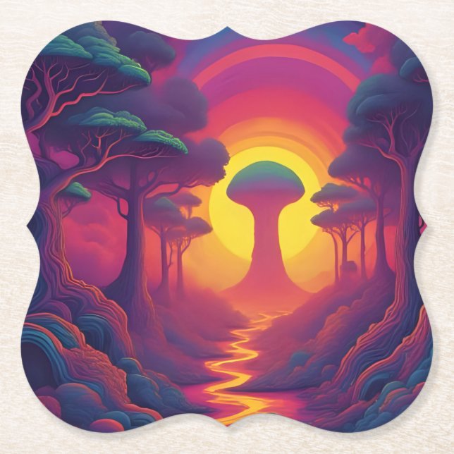 Beginning of The Fall Art Untersetzer (Vorderseite)