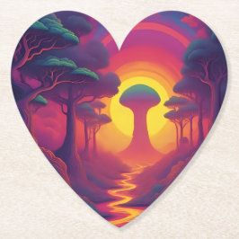 Beginning of The Fall Art Untersetzer