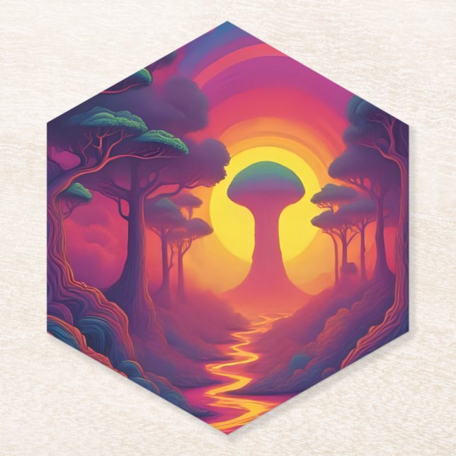 Beginning of The Fall Art Untersetzer (Vorderseite)