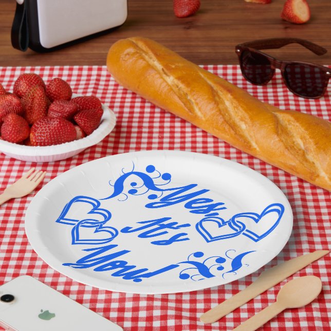 Beginnt mit einem Kiss Collection Paper Teller (Picknick)