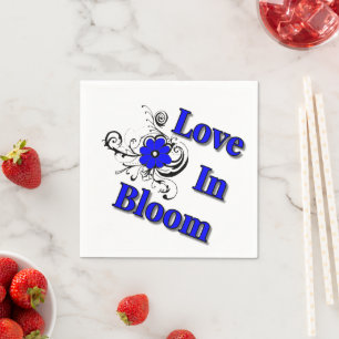 Beginnt mit einer Kiss-Sammlung Napkins Serviette