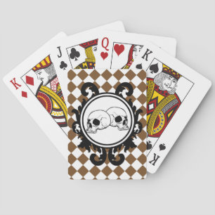 Begird Ivory (Brown) Playing Cards Spielkarten