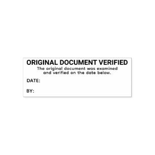 Beglaubigte wahre Kopie Original geprüft verifizie Permastempel