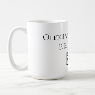 Beglaubigung des Beruflichen Ingenieurs Kaffeetasse