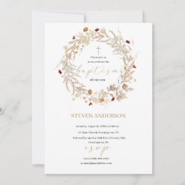 Begleiten Sie uns bei einer Taufveranstaltung Einladung