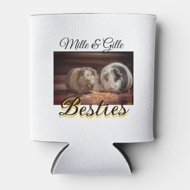 Begleithelfer tragen den Namen Foto Tier Liebe hin Dosenkühler (Vorderseite)