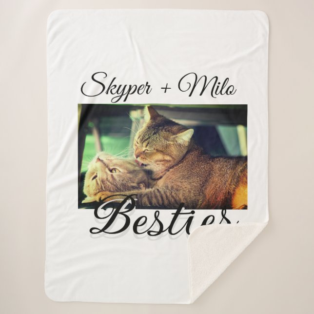 Begleithelfer tragen den Namen Foto Tier Liebe hin Sherpadecke (Vorderseite)