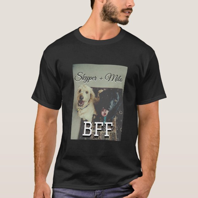 Begleithelfer tragen den Namen Foto Tier Liebe hin T-Shirt (Vorderseite)