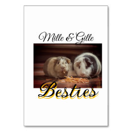 Begleithelfer tragen den Namen Foto Tier Liebe hin Tischnummer