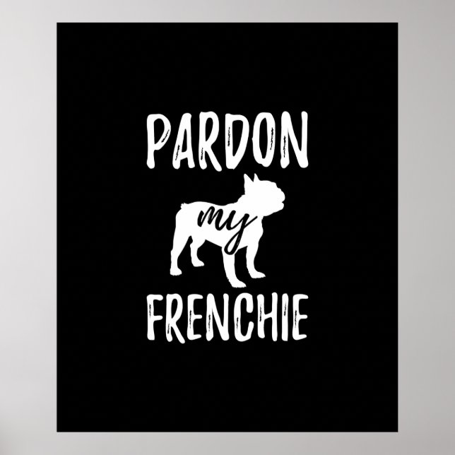 begnadigen | Französische Bulldoggen Poster (Vorne)